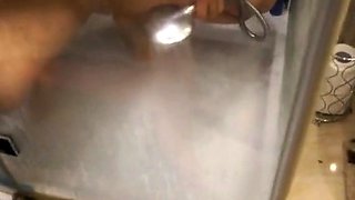 Steamy Solo Shower Massage Orgasm