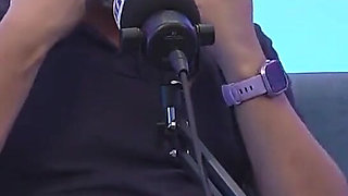 Oiled Latina with Beautiful Tits Kataleya Ross Hops up the Vibrator Machine Until She Cums! Juan Bustos Podcast