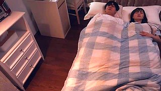 Japanese teen oil fingering her tight pussy