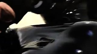 Perverser deutscher Latex-Anal