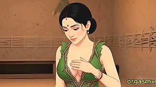 Desi Tribal Village Beauty Hot Passionate Night with Traveler in Forest Hut