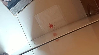 Hot Candle Wax on Cock