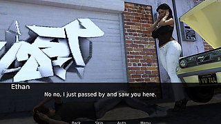 Project Hot Wife - car broke down and then i stripped and saw his dick