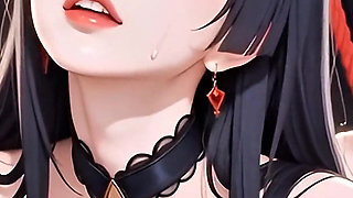 Gothic Vampire Waifu Solo Dungeon Self Pleasure Milk Squirt Wet Overflow Intense Orgasm Fantasy