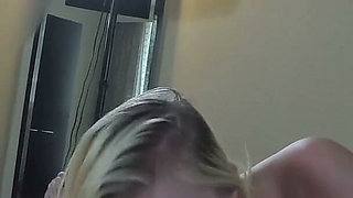 Tall Chinese Guy Fucks 18yo Blonde POV Facial