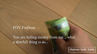 POV Hand Over All Your Money