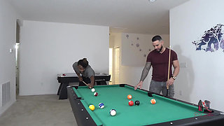Swinger Pool Table Threesome