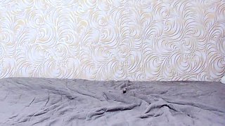 Super hot busty blonde babe fucks a big dick on webcam