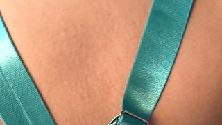 Unfortunately, Since You Can't See It Through the Panties, I'll Tell You: I Was Already Very Wet in My Pussy!