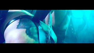 Piss Drenched MILF Submissive Gulps Golden Shower Flood