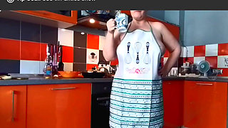 Live Cooking Meat Pancakes