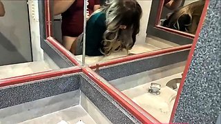 Teen Latina Caught Masturbating in School Bathroom Fucks Her