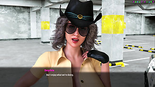MILFs of Sunville by L7team - Police Car Sex with Sweet Bouncy Mamacita 86