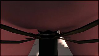 Strap-on domination from a demon girl’s POV