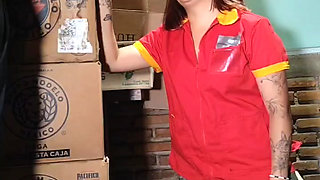 I the cashier at the store in the cellar