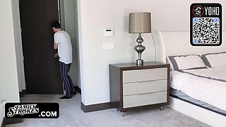 Busty stepsister gets punished by her stepmom while
