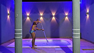 I Didn't Clean the Pool on Purpose, Just to Bang the Two Biggest Gold-digging Whores in the Neighborhood