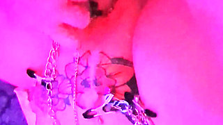 Chained Swollen Pussy Fucked Deep by a Huge Cock