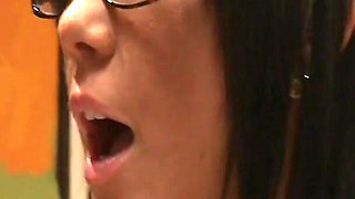 Teenies on Fire Scene - 4 Brunette Teen Tanner Mayes with Small Tits Enjoys Facial Cumshot From Her Older Friend