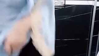 Close up Asian sex scene with cunt around her dick