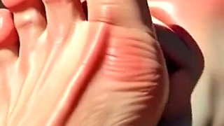 Submissive Foot Slave Licking Big Feet