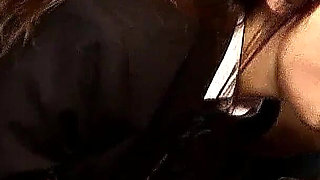 Japan Teen gives a Hot Blowjob to a Stranger at a Party until he Cums