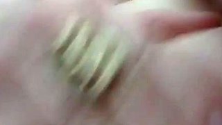 Big boob babe masturbating
