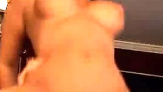 Mexicana blowjob with her big boobs