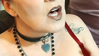 MILF Smoking in a Bra