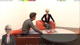 The Roommate Sexy Secretary with Big Fake Tits - Episode 16