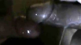 Docking, Cumming in Foreskin - Gay Amateur Handjob