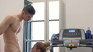 Fucking in Apolonia's Gym