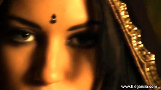 Beautiful Indian dancing and showing her body