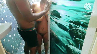 Begging Brother in law vs generosity bhabhi - full tamil audio with lustful mouth fucking video