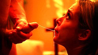 Blonde hottie sucks and rides Seth's cock with an extra passion