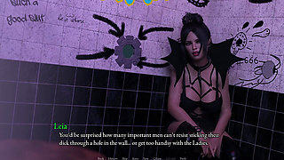 Where It All Began 31 - Leia Glory Hole Handjob in Front of William & Taylor