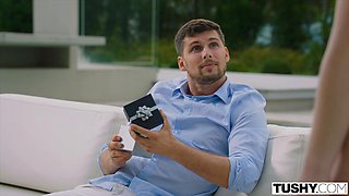 TUSHY Sexy Eyla Has Her First Anal Experience With Sugar Daddy - Eyla Moore