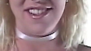 Insatiable Blonde Bride Takes Two Cocks at Once