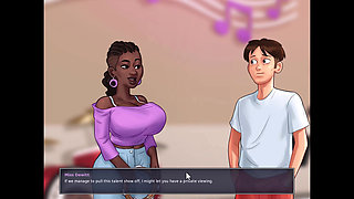 Summertime saga: the nurse gave me a handjob.