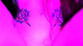 Sexy hottie Anetta Keys enjoys a solo toy masturbation