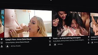 ADULT TIME - MILF Savanah Storm Is Caught Masturbating In Her Backyard By Pervert Voyeur Neighbor: Porn