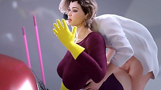 Shower sex, adult visual novel, ravaging