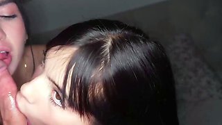 2 Latina sisters blow my mind with warm xxx porn and