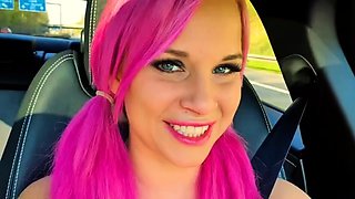 Blonde in stockings hot foot fetish and pussy pounding