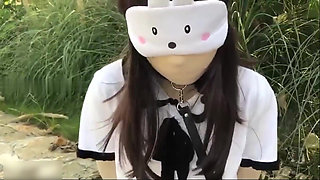 Outdoor BDSM Girl