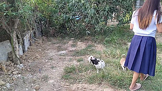 INNOCENT SCHOOLGIRL BEGGING HIS STEPDAD TO FILL HER FEELING HORNY