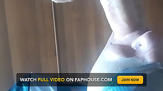 Second View of a MILF Hooded in Nylon, Blindfolded with Duct Tape, Facialized, and Cummed in Mouth