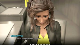 Hot blonde cosplay babe Misskitty2k loves getting it on in her sexy lingerie