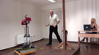 Cora2 Spanking Machine - Bare Back Whipping
