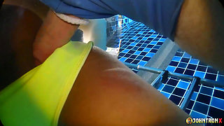 JohnTronX - Underwater sex with a gorgeous big-booty Thai amateur